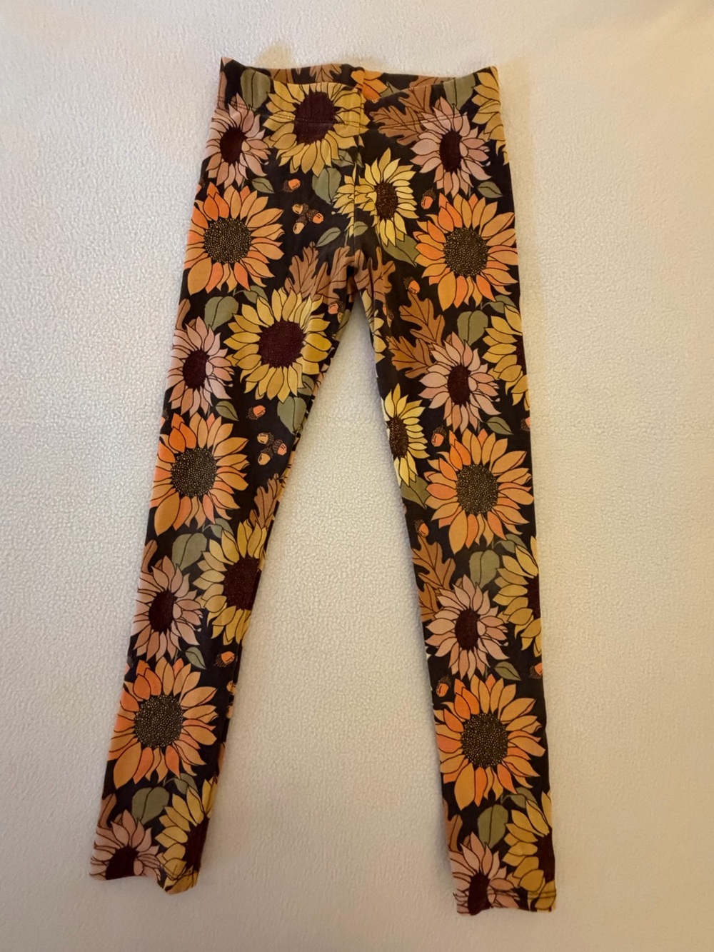 Gymboree Autumn Harvest Sunflower Leggings